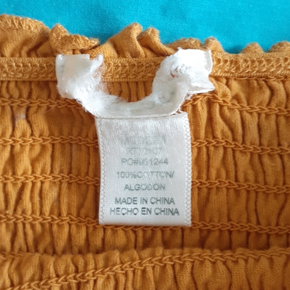 Orange crop top - Picture 3 of 4